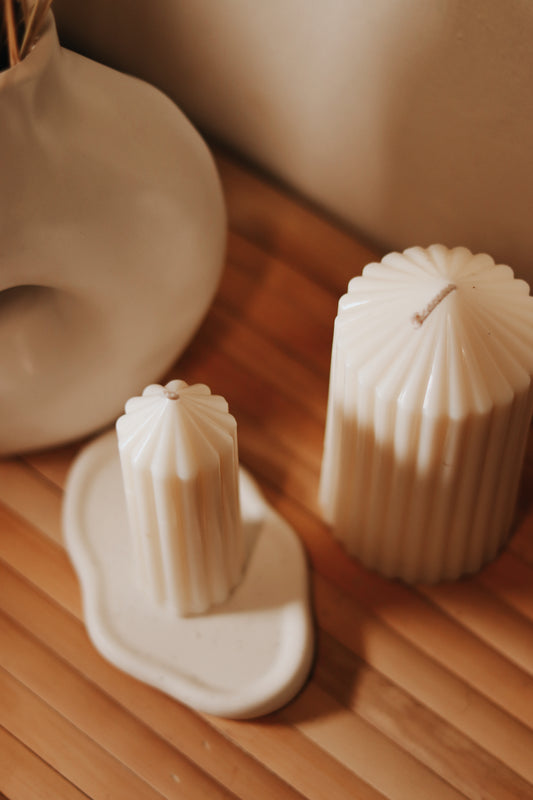 Marshmallow Wax Figure Candle